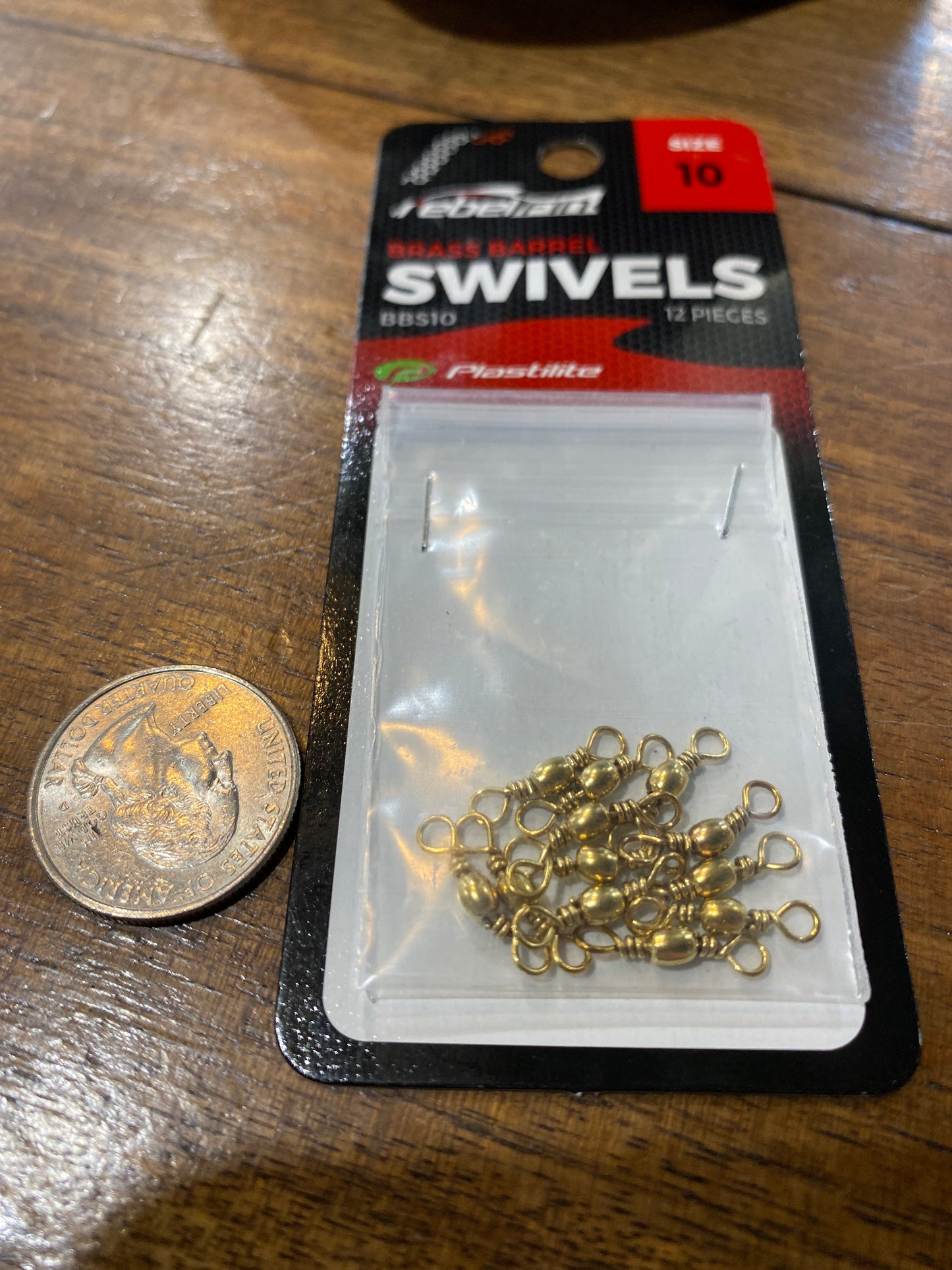 RF Brass Barrel Swivels