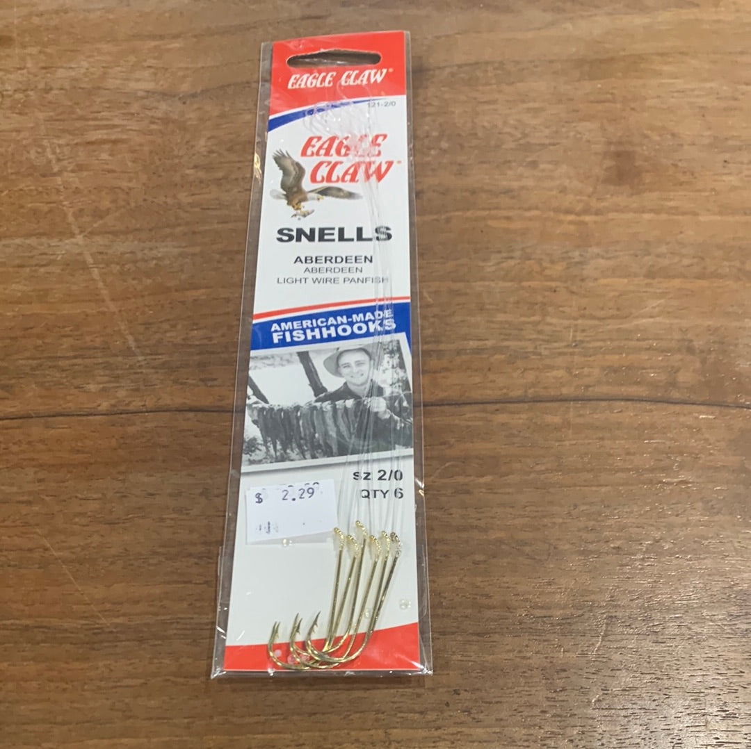 Eagle Claw Snells - Gold