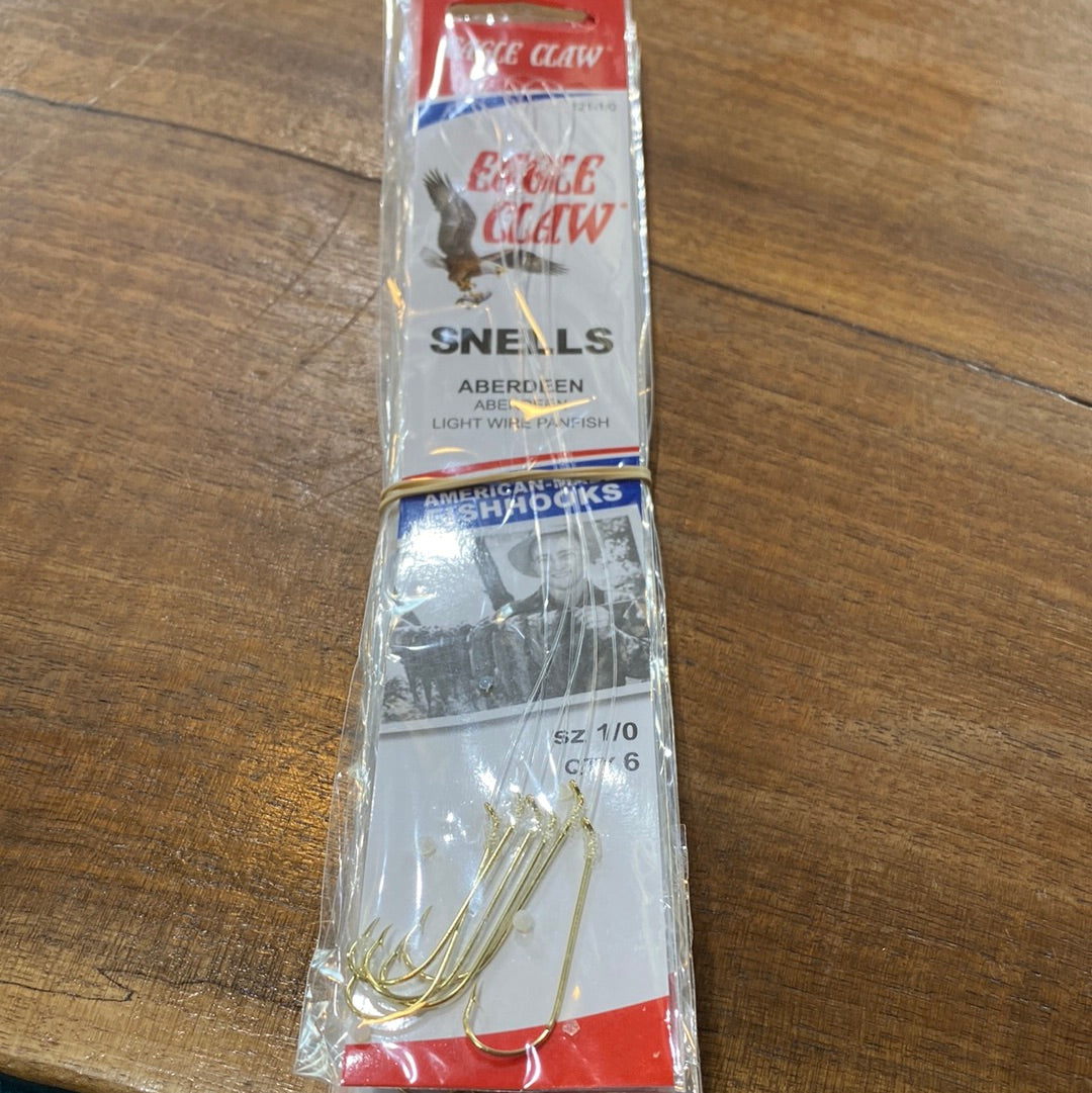 Eagle Claw Snells - Gold