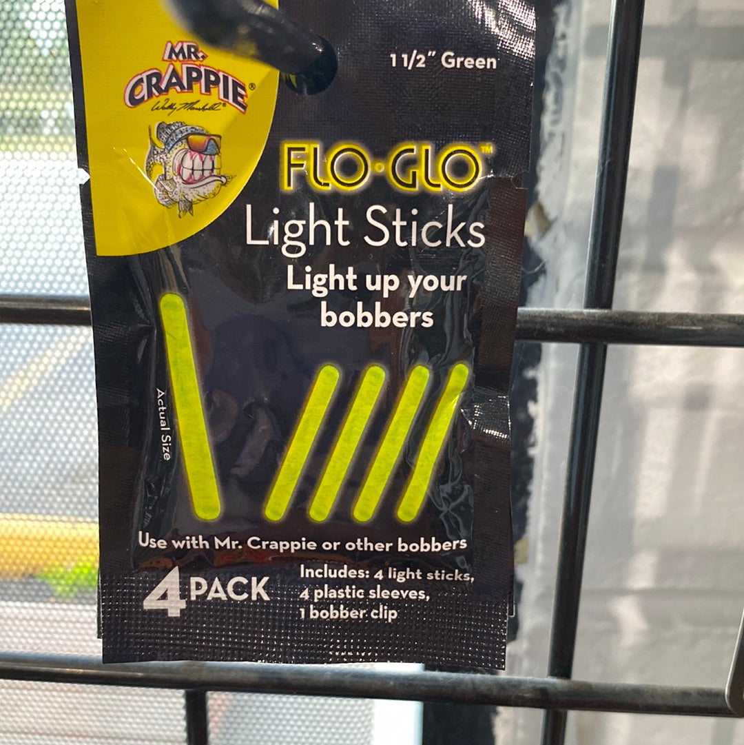 Mr Crappie light sticks