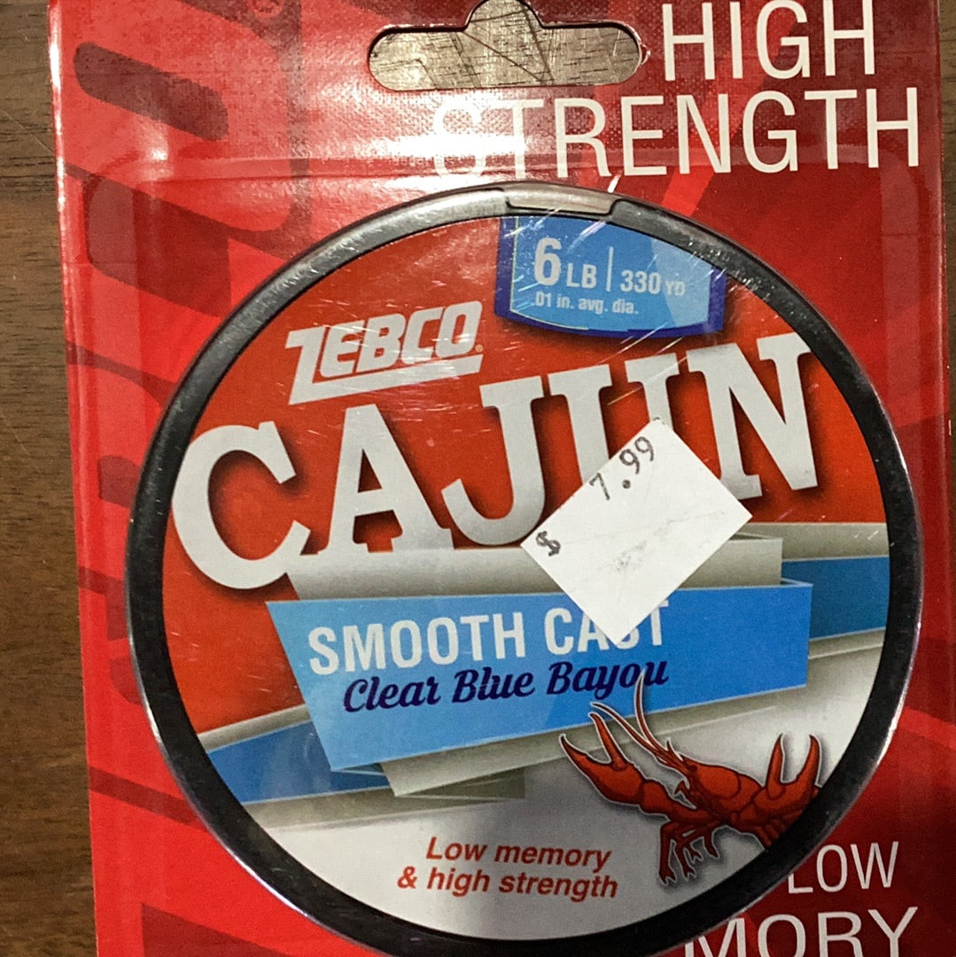 Zebco Cajun line