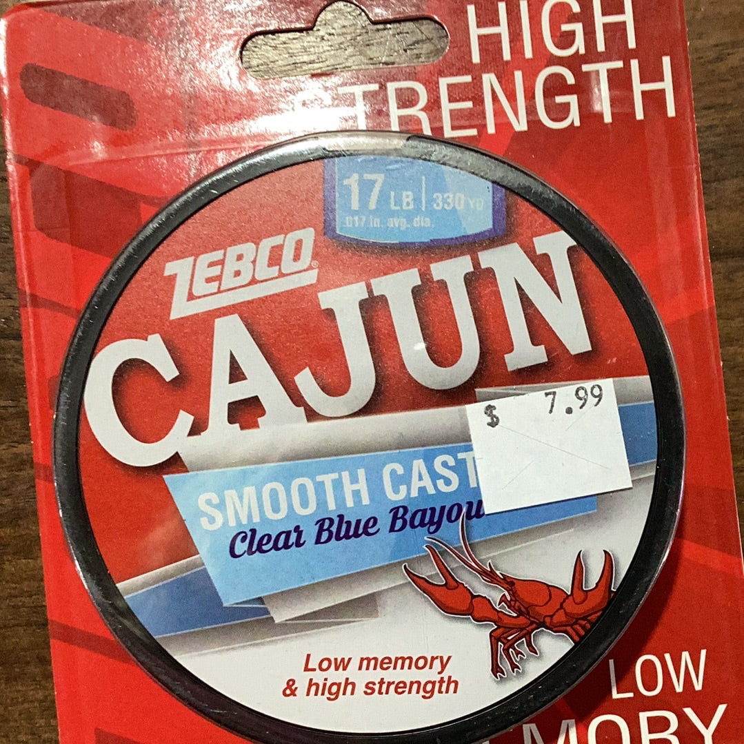 Zebco Cajun line