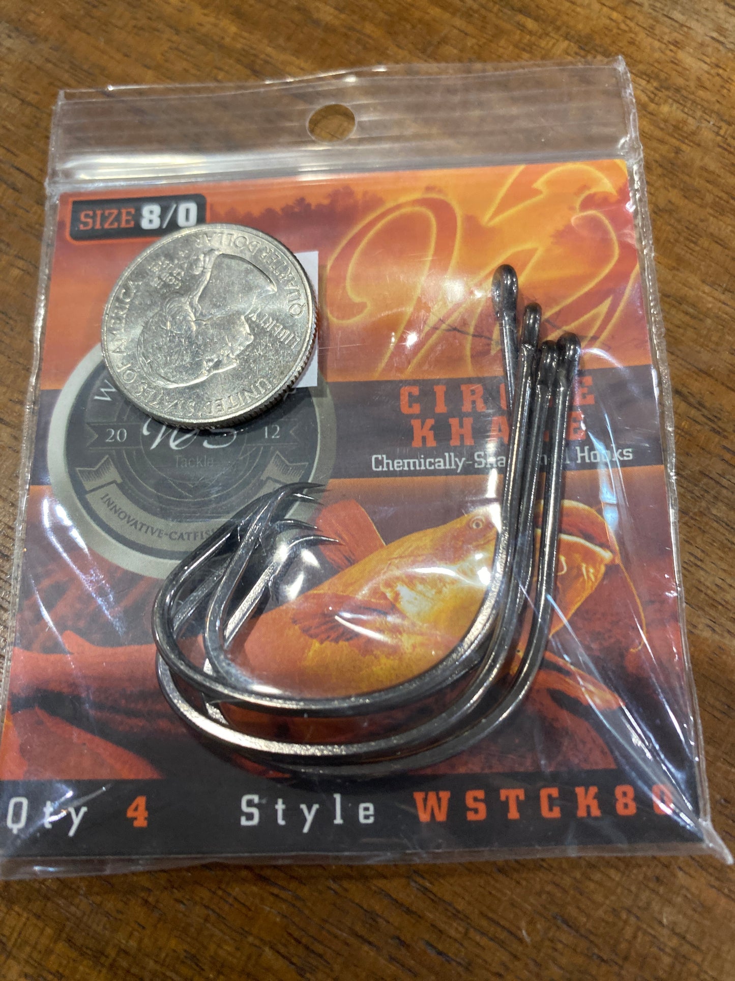 Catfish Wide Gap Circle Hooks | Offset Circle-K Hooks