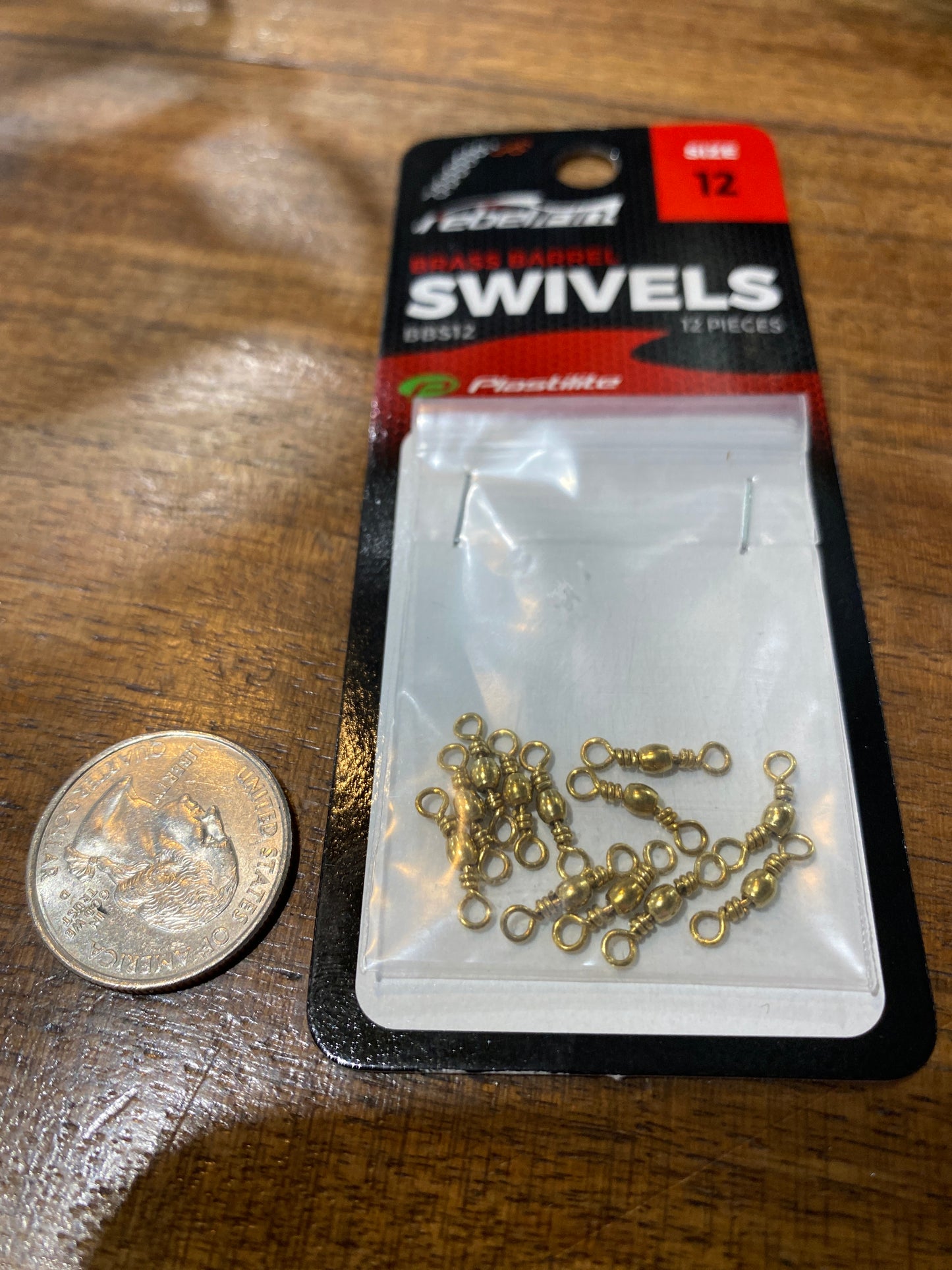 RF Brass Barrel Swivels