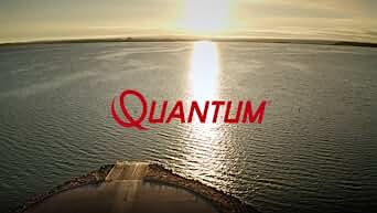 Quantum Blue Runner Spinning Fishing Reel, Size 80 Reel, Changeable Right- or Left-Hand Retrieve