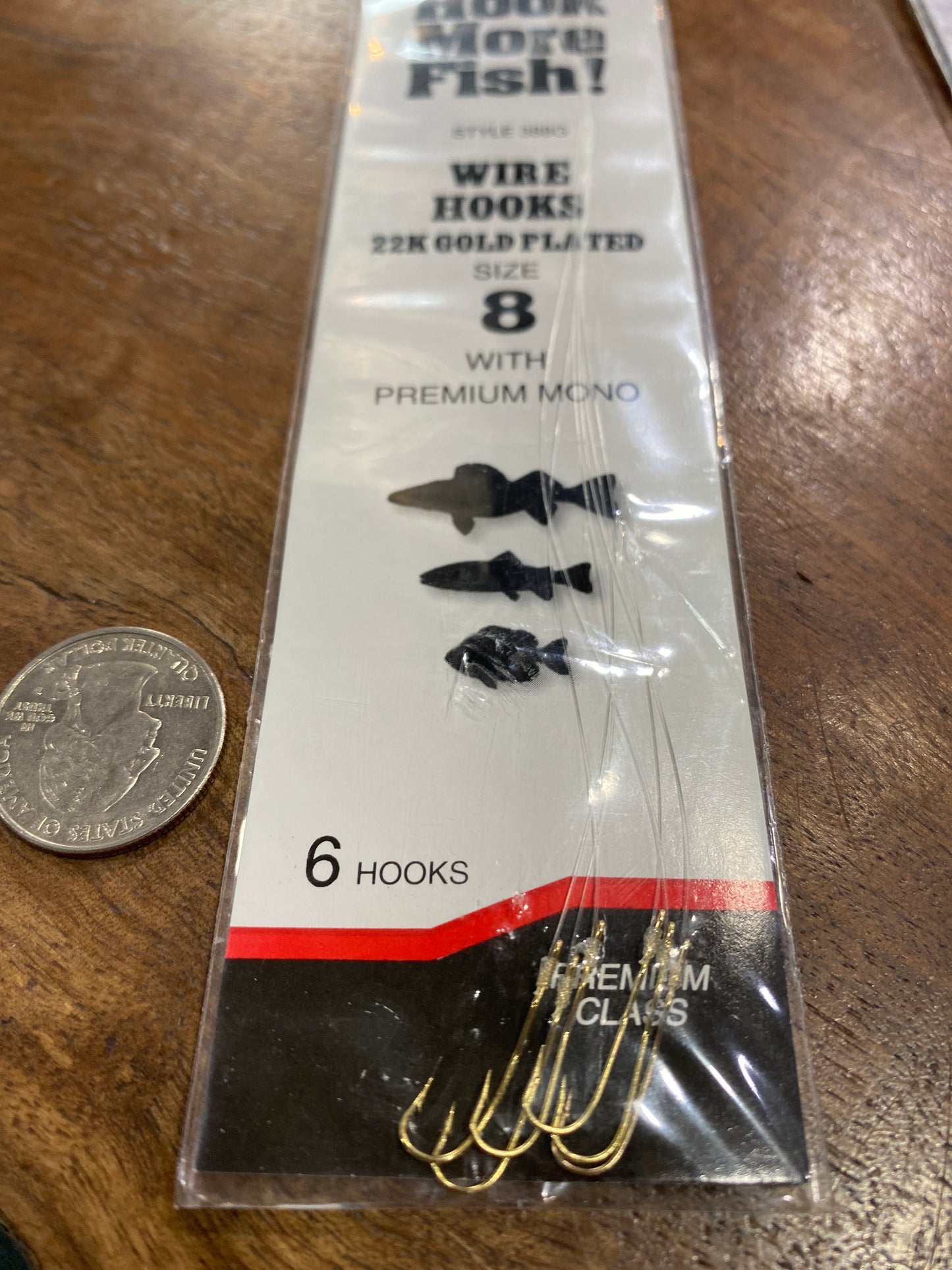 Tru Turn Snelled Hooks
