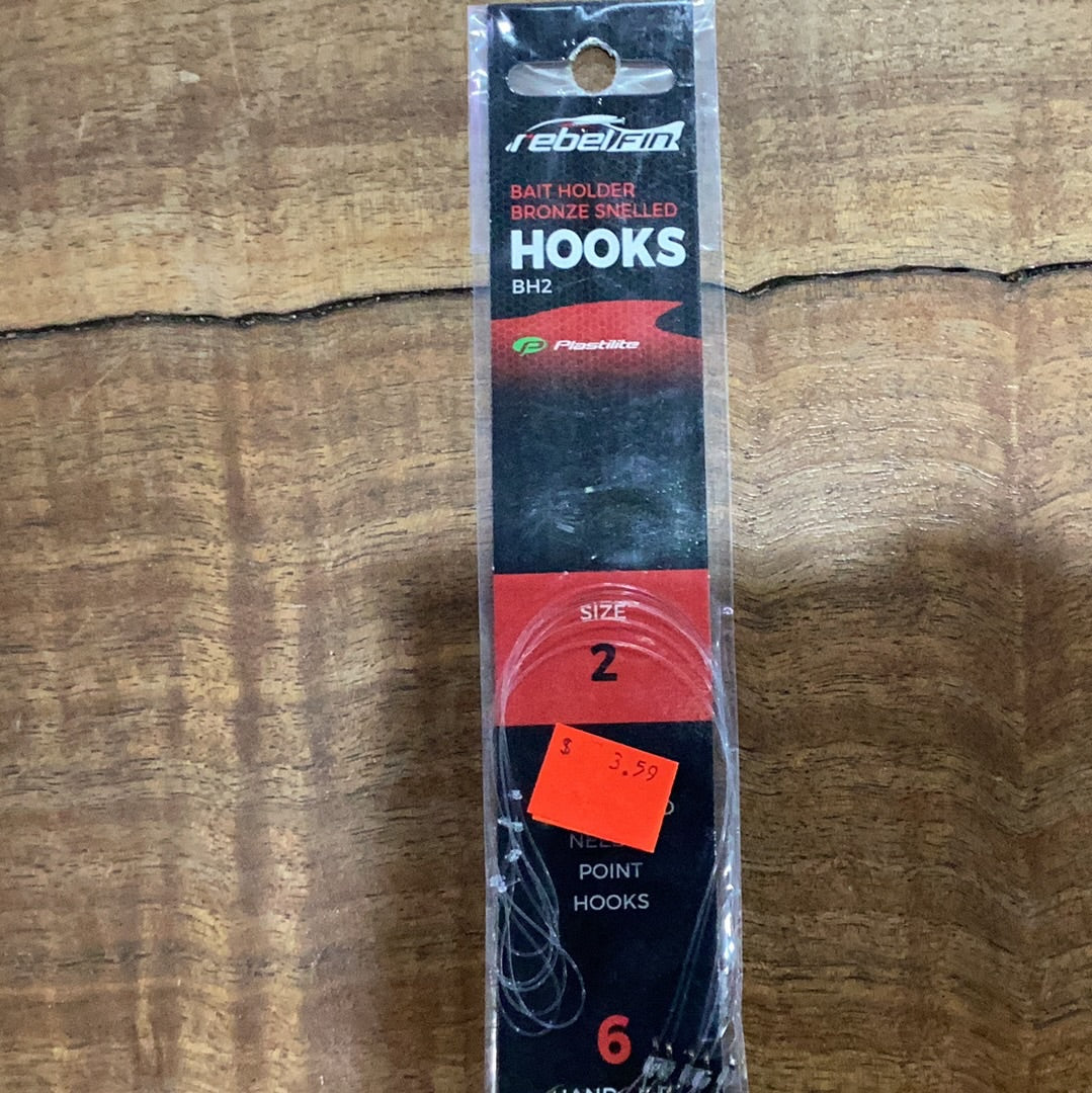 RebelFin Snelled Hooks