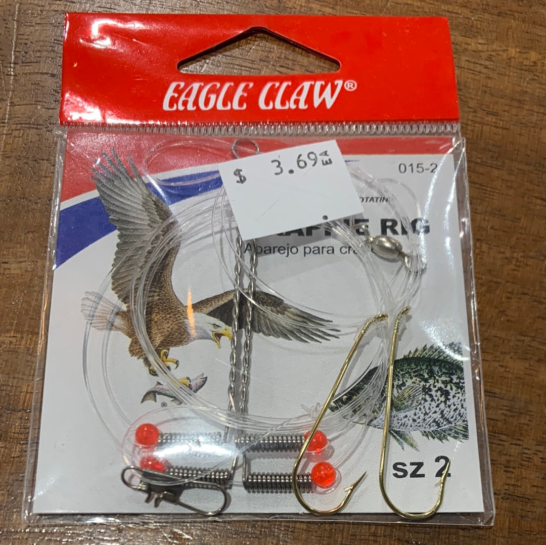 Eagle claw crappie rig
