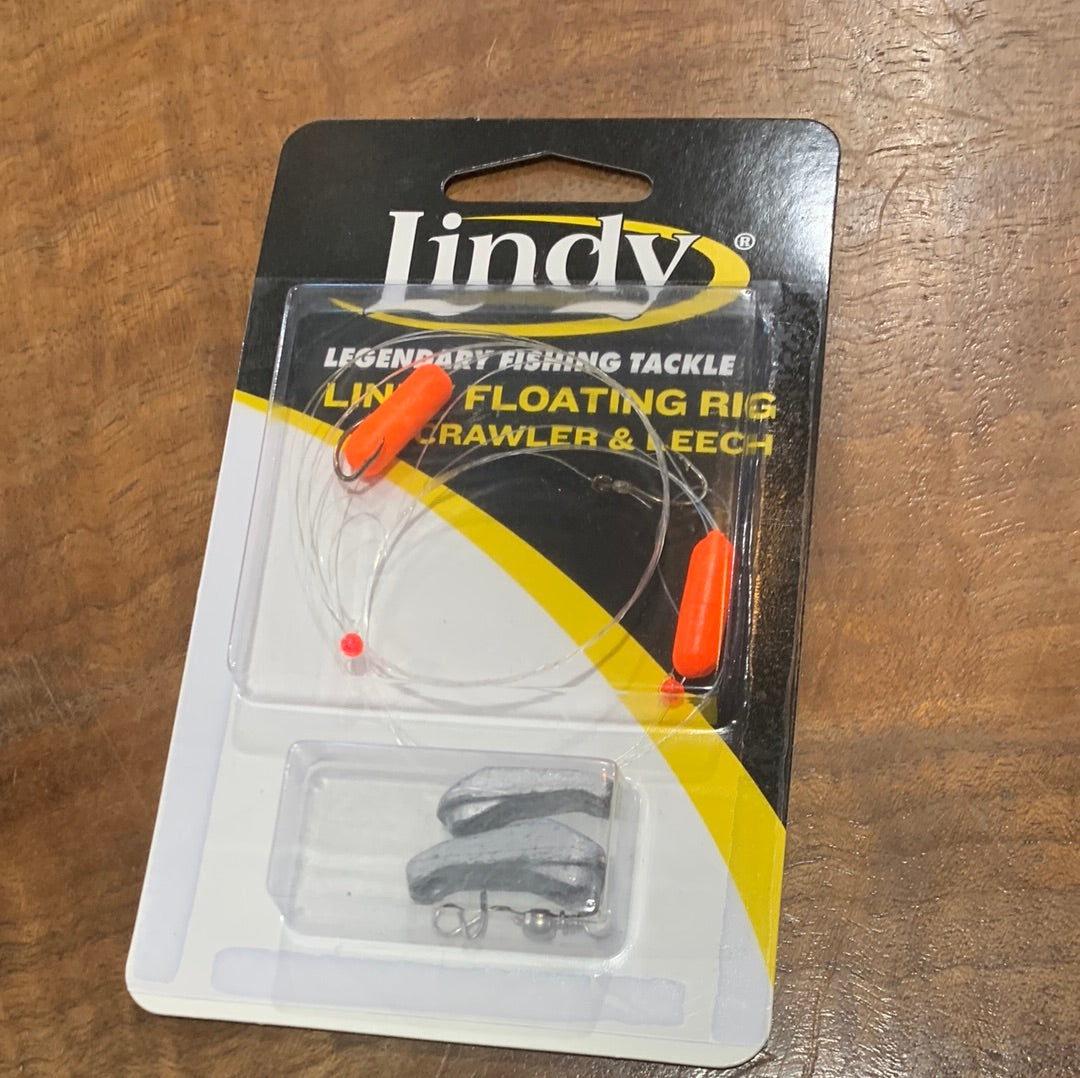 Lindy floating rig crawler & leech