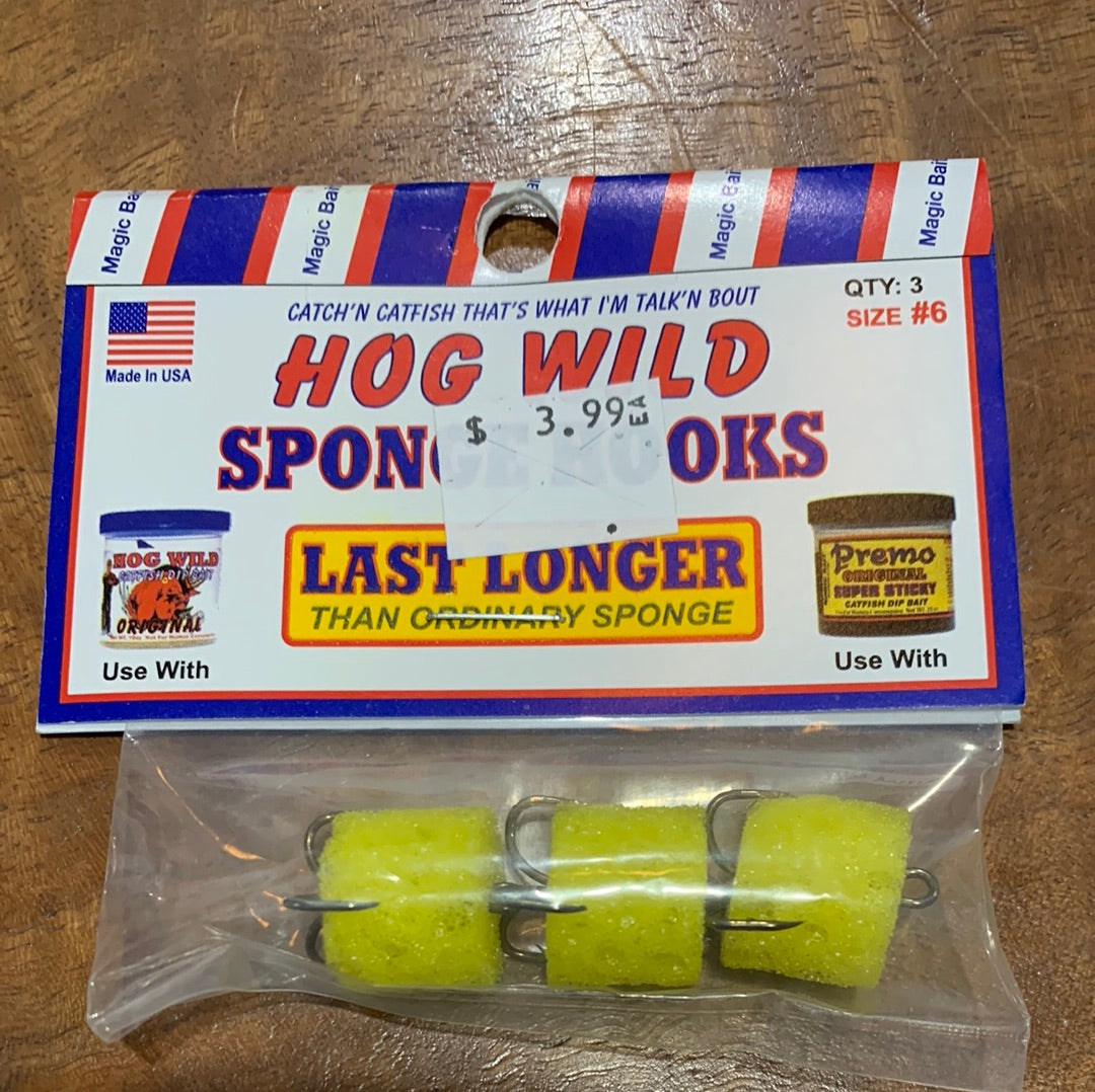 Hog Wild Sponge Hooks