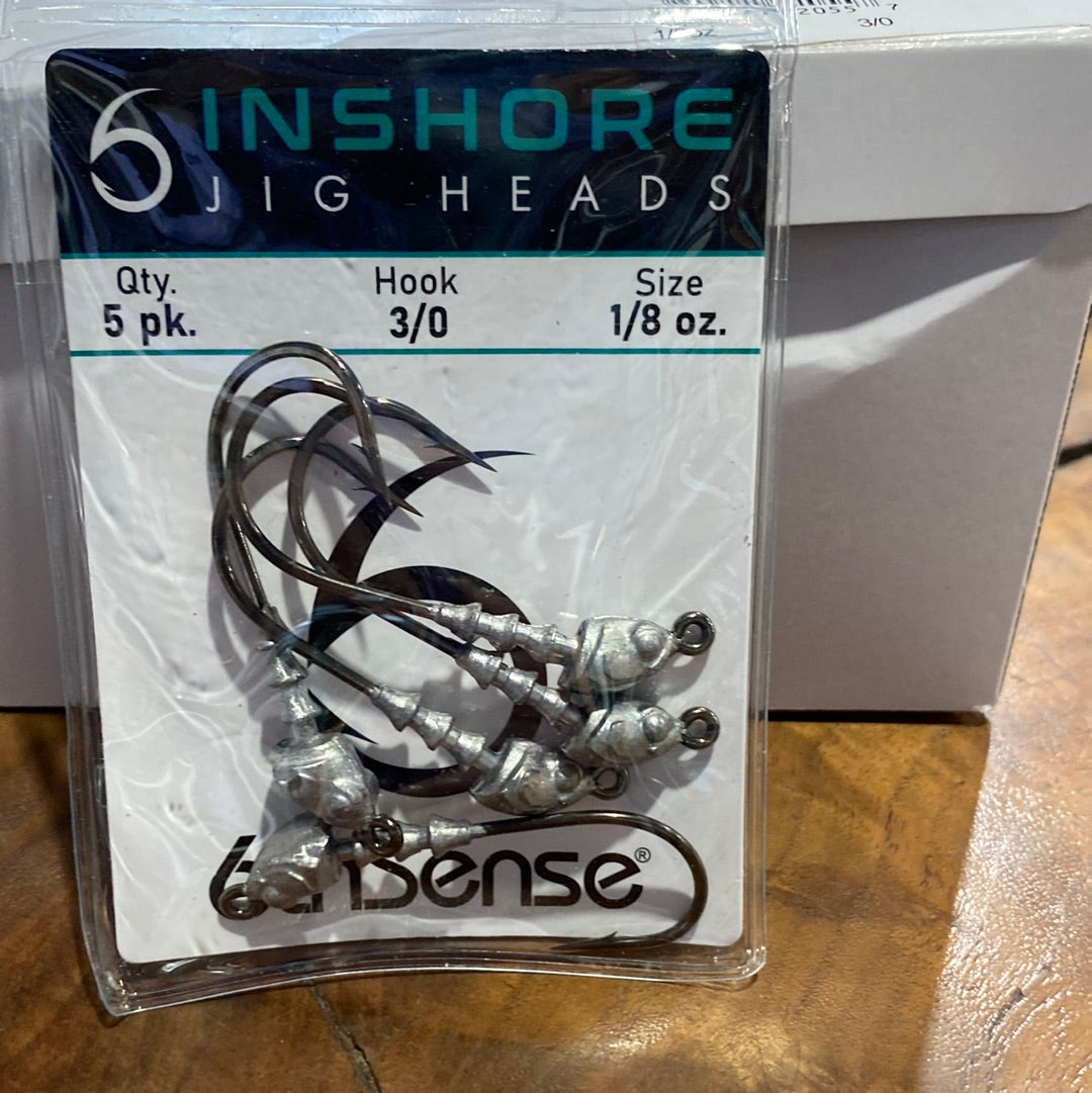 6th Sense Inshore Jigheads 5pk