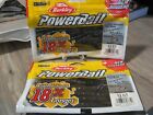 Berkley 5.7" Flute Worm Soft Fishing PowerBait Green Pumpkin