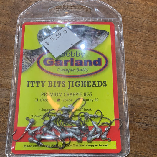 Bobby Garland itty bits jigheads