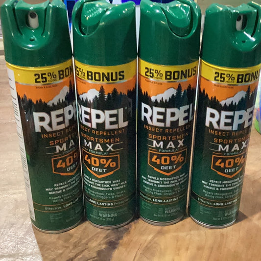 Repel bug spray