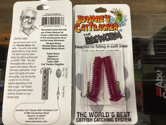 Junnies cat tracker stick worms