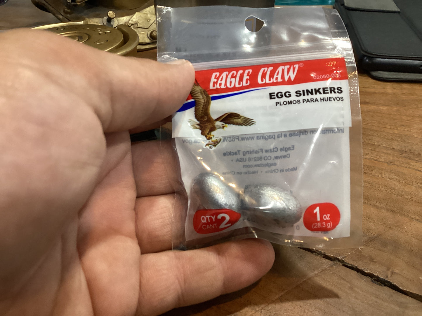 Eagle Claw Egg Sinkers