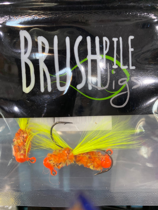 BRUSHPILE JIG Hand Tied