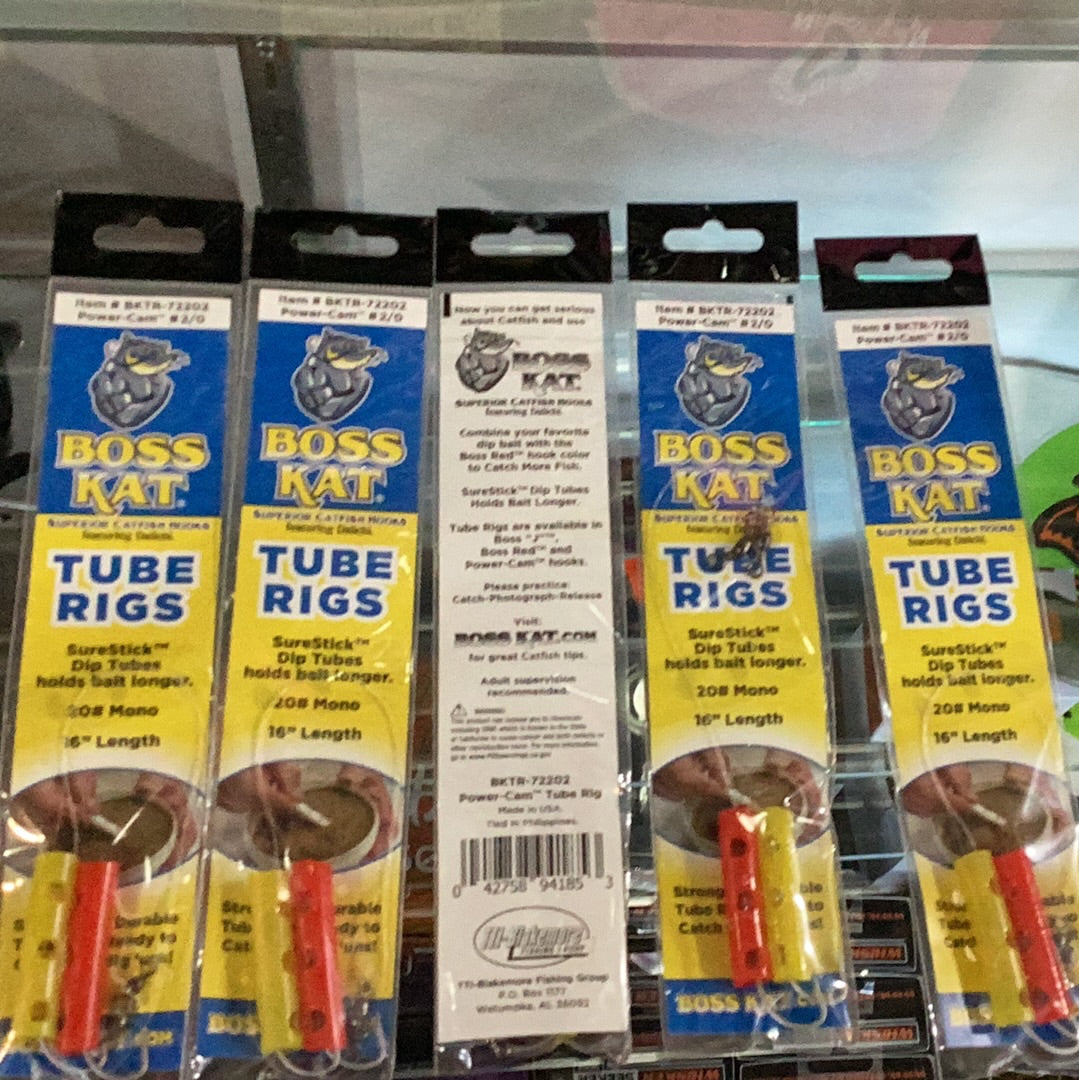 Tube rigs 20# mono #2/0 – Anchor Inn Bait and Tackle