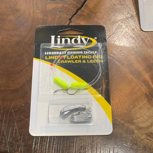 Lindy floating rig crawler & leech