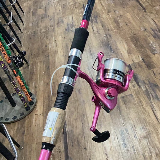 Okuma fin chaser pink spinning
