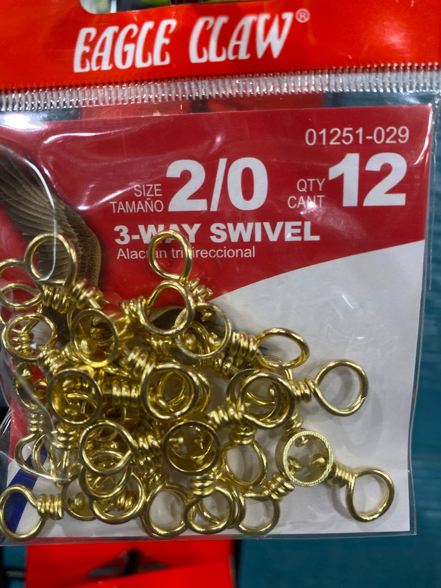 Eagle Claw Three way swivels