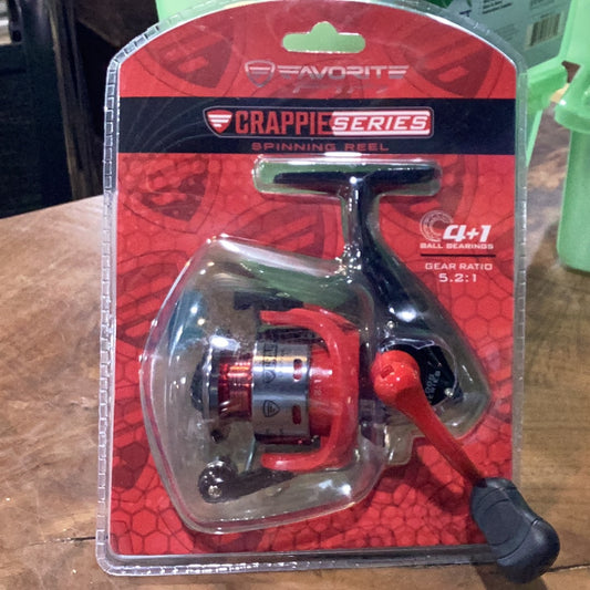 Favorite crappie series 1000 reel
