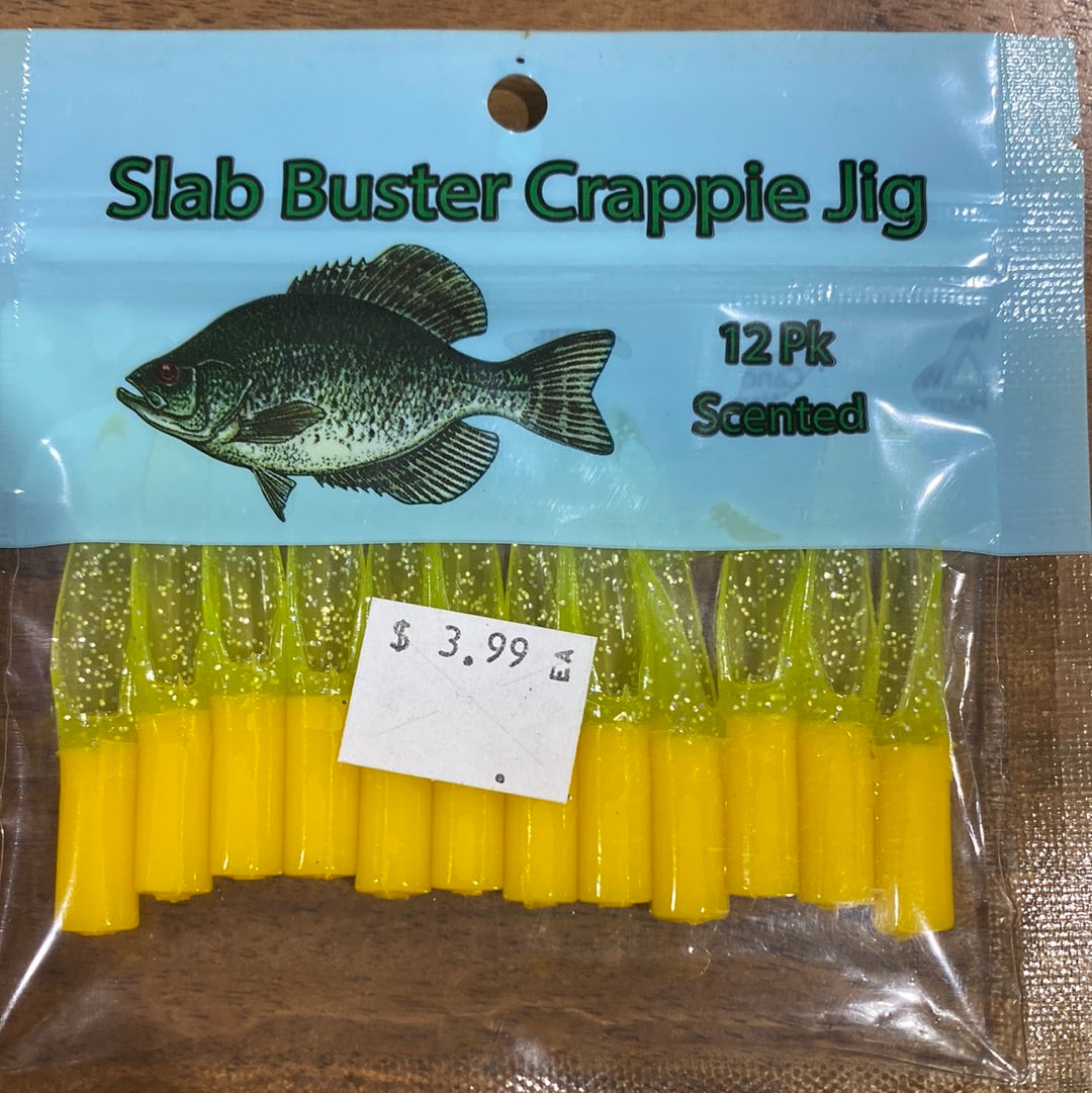 Tracy Island Leurres Slab Buster 2 Pouces Pour Crappie - Modèles Tracy Island Leurres Slab Buster 2 Pouces Pour Crappie - Modèles