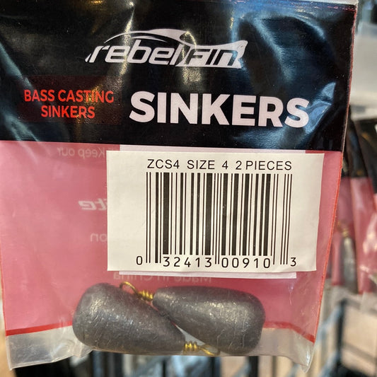 Bass Casting Sinkers RF