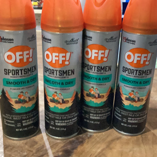 Off sportsman smooth and dry