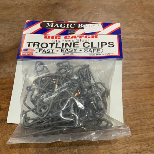 Magic bait troutline clips