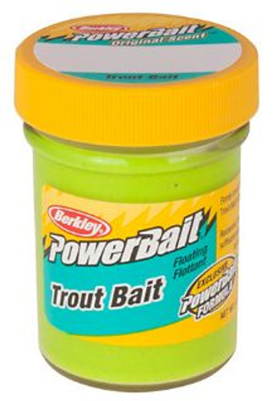 Berkley PowerBait Trout Bait Chartreuse