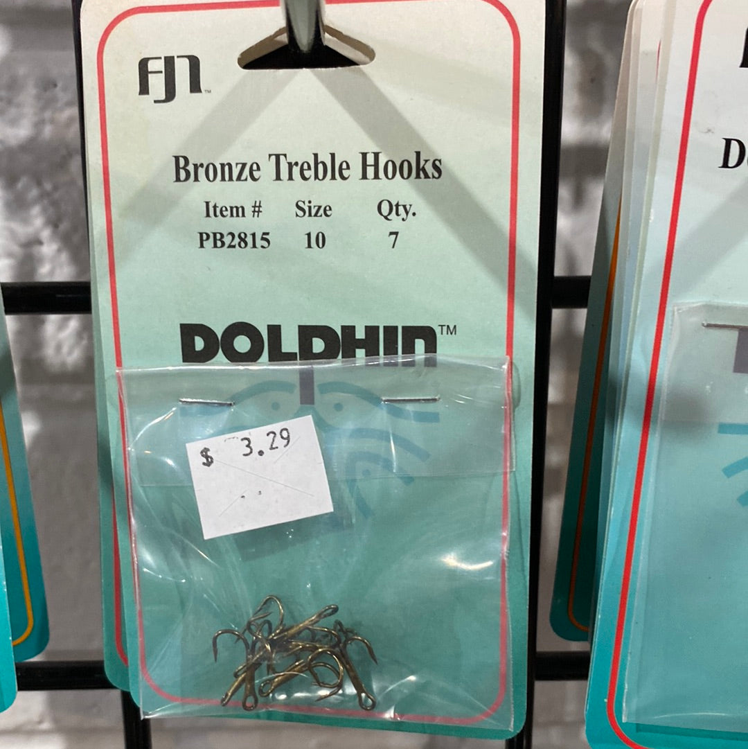 Dolphin Treble Hooks