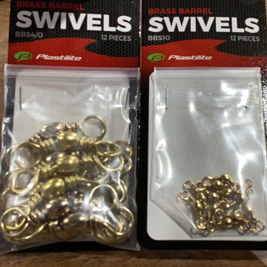 RF Brass Barrel Swivels