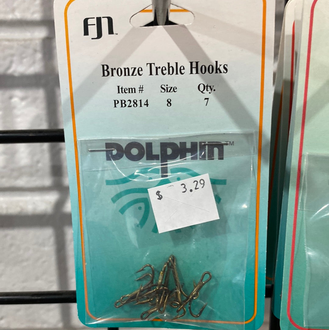 Dolphin Treble Hooks