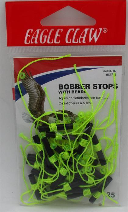 Eagle Claw Bobber Stop Knots-String w/ Bead